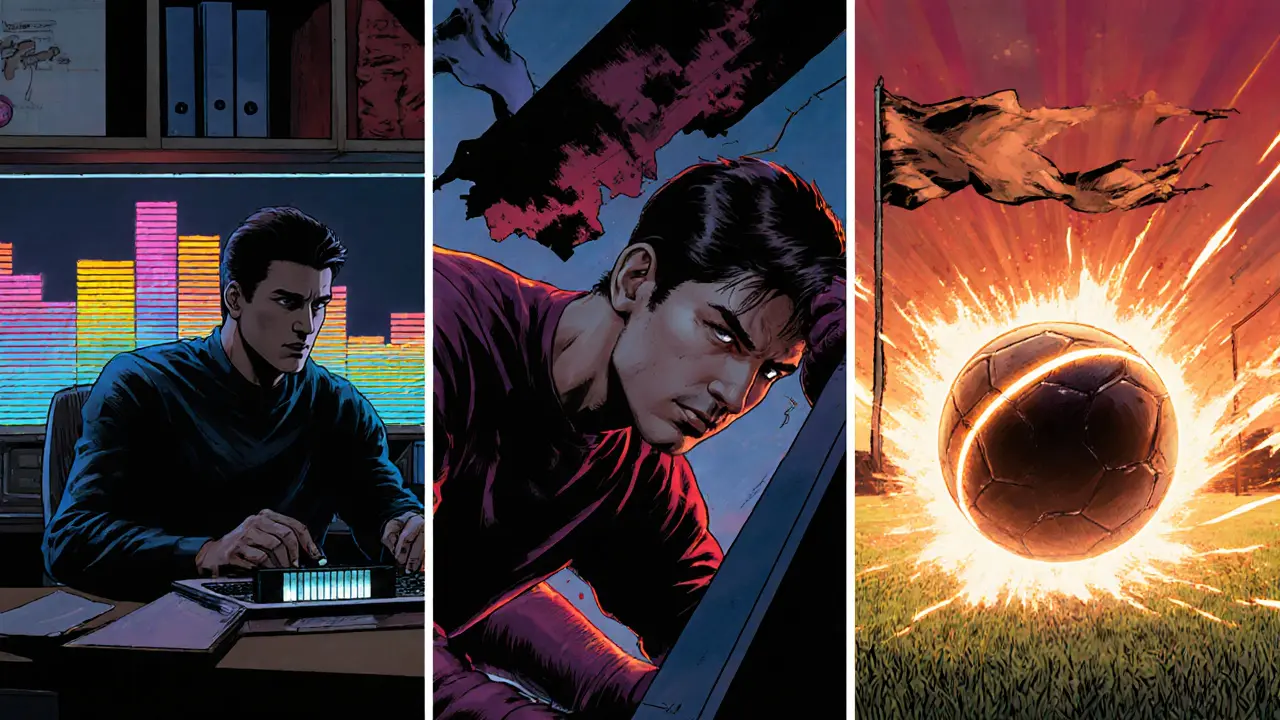 Hrdina zažívá flow v práci, sportu i umění.