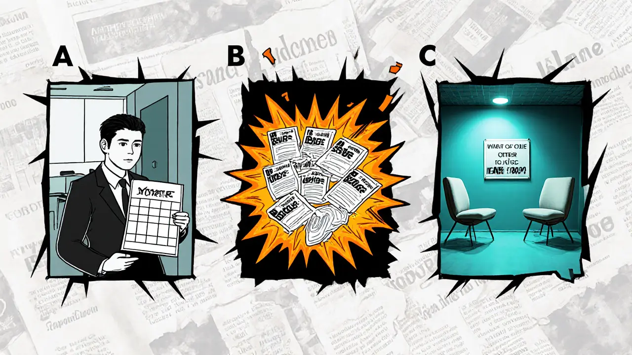 Tři scénáře rozpočtování terapie: běžná, dvojitá a nízkoprahová péče.