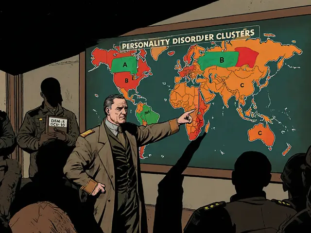 Třískupinové dělení poruch osobnosti: Co říkají klastry A, B a C