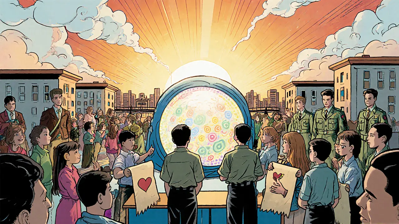 Škola jako bezpečný tábor, rodiče a učitelé podporují děti s autistickým spektrem.