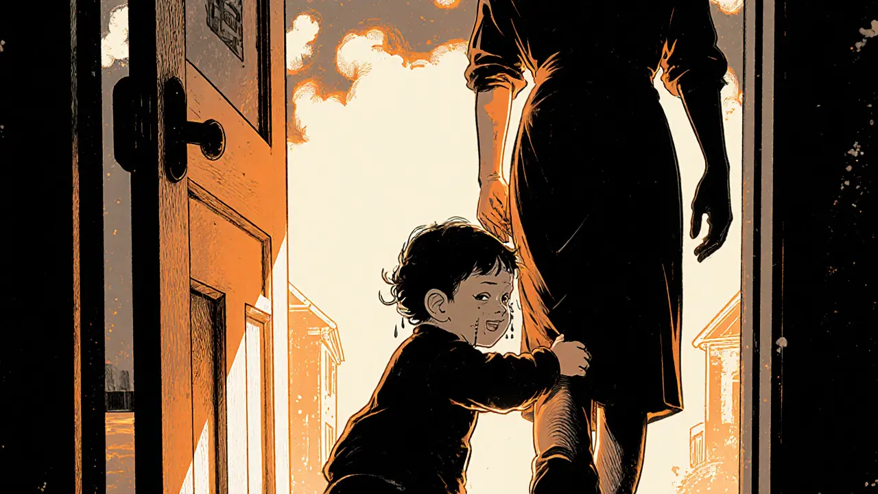 Separační úzkost u dětí: Jak psychoterapie pomáhá překonat strach z odloučení