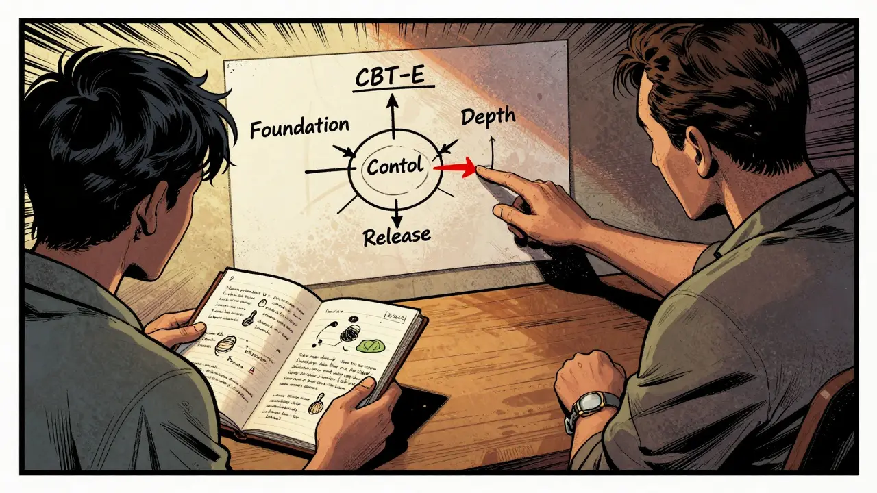 Enhanced CBT (CBT-E) pro poruchy příjmu potravy: Strukturovaná léčba