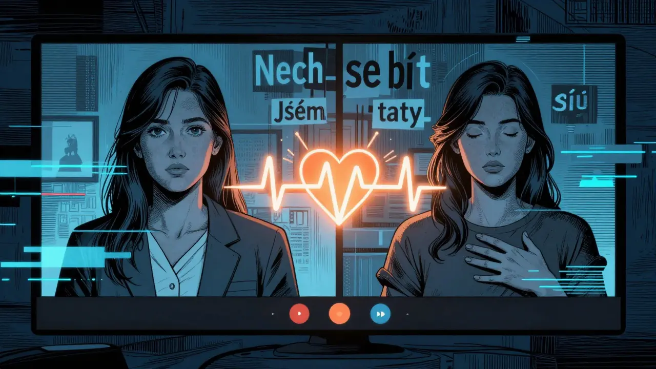 Online terapie s technickými přerušeními, ale mezi klientem a terapeutom vzniká spojení srdcí.