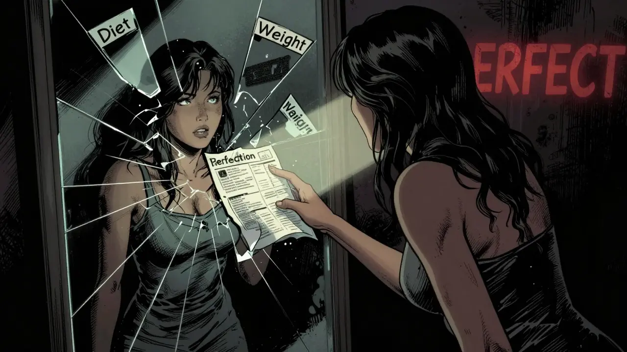 Perfekcionismus a poruchy příjmu potravy: Jak terapie řeší kořenovou příčinu