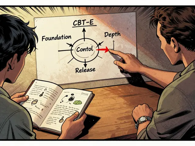 Enhanced CBT (CBT-E) pro poruchy příjmu potravy: Strukturovaná léčba