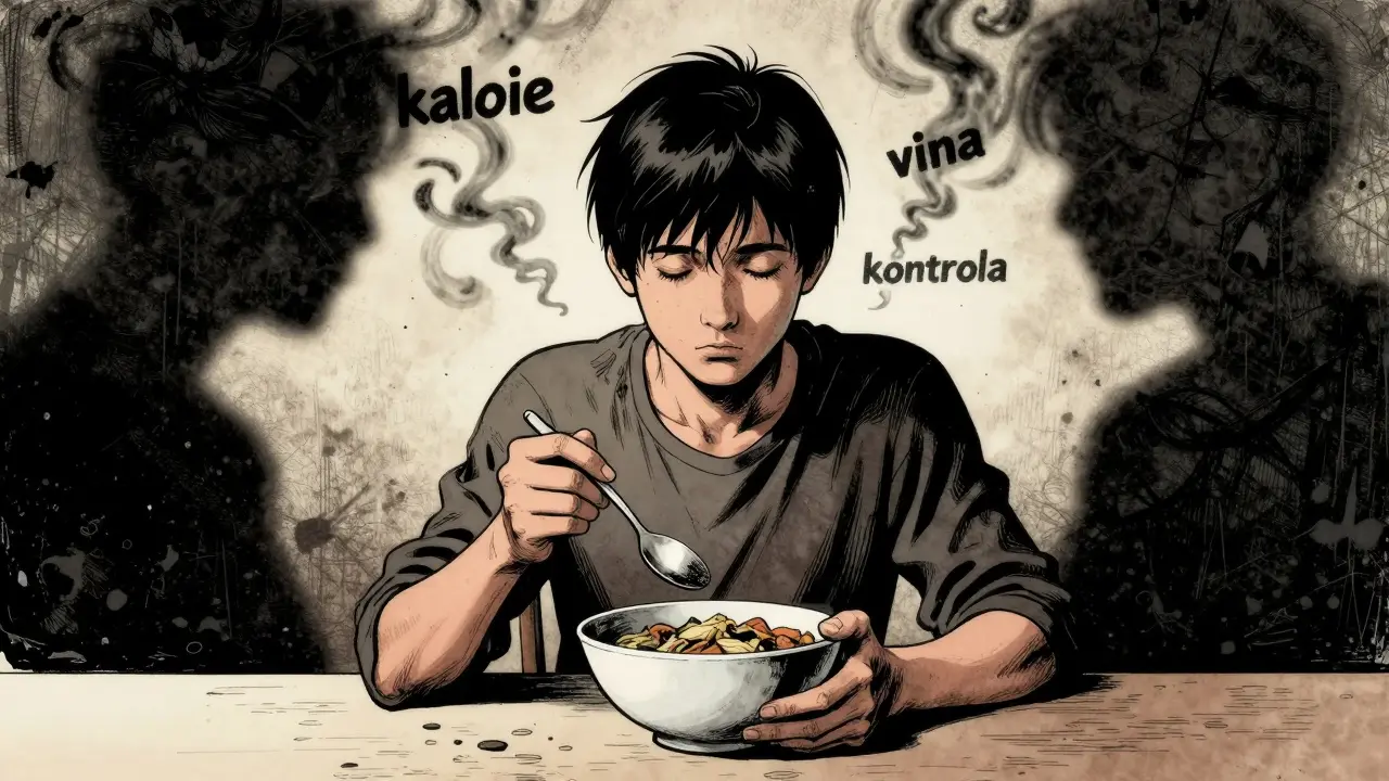 Všímavé stravování v psychoterapii poruch příjmu potravy: Jak pomáhá obnovit vztah k jídlu