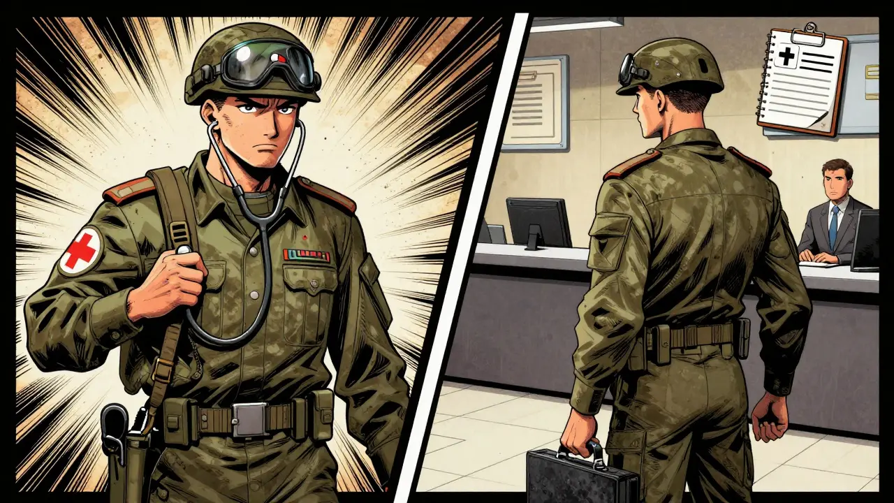 Dvě cesty k certifikaci: nemocniční a kancelářský úsek.