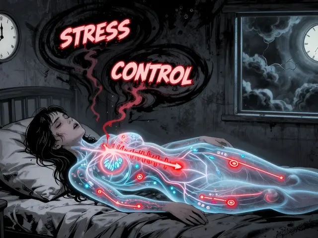 Role spánku a stresu u poruch příjmu potravy: Terapeutické intervence pro stabilitu