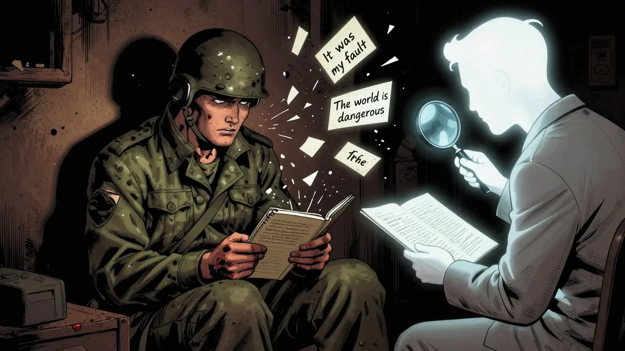 Cognitive Processing Therapy (CPT) pro trauma: Jak práce s přesvědčeními pomáhá překonat PTSD