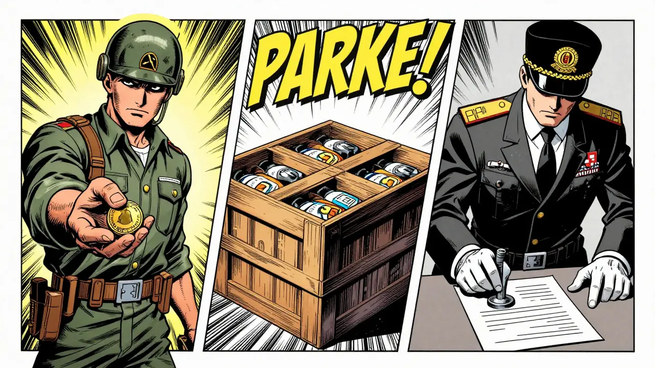 Kreslené panely znázorňující tři různé modely platby za terapii.