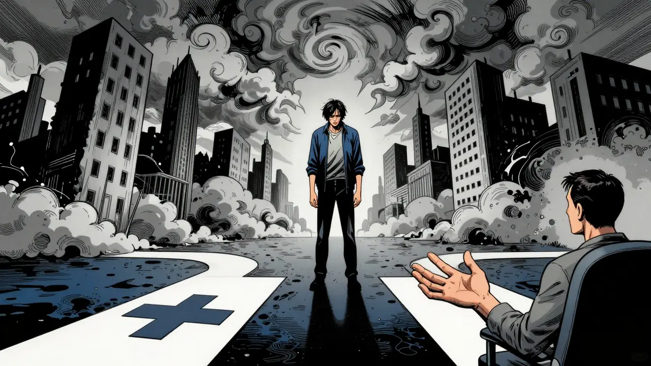 Terapie versus léky při depresi: Co je skutečně účinnější?